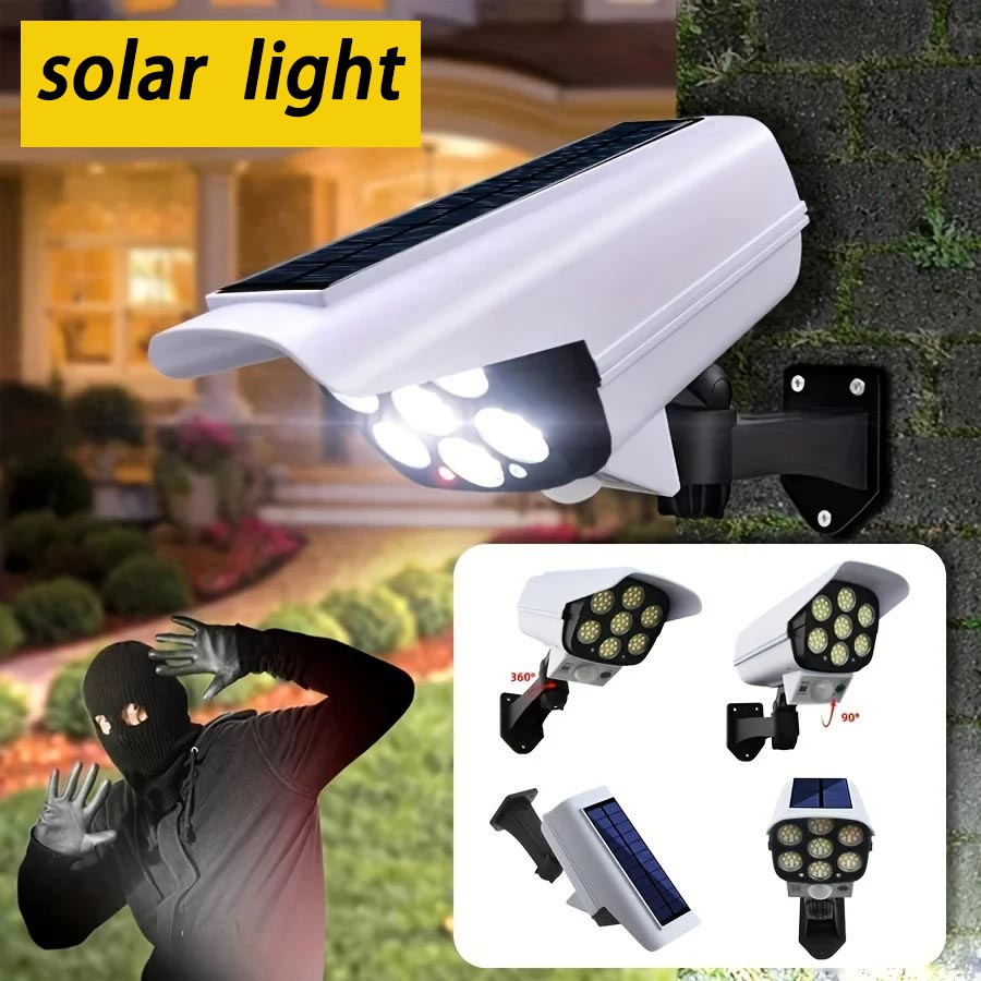 Fake Camera Dummy - Solar Lights Outdoor With Motion Sensor