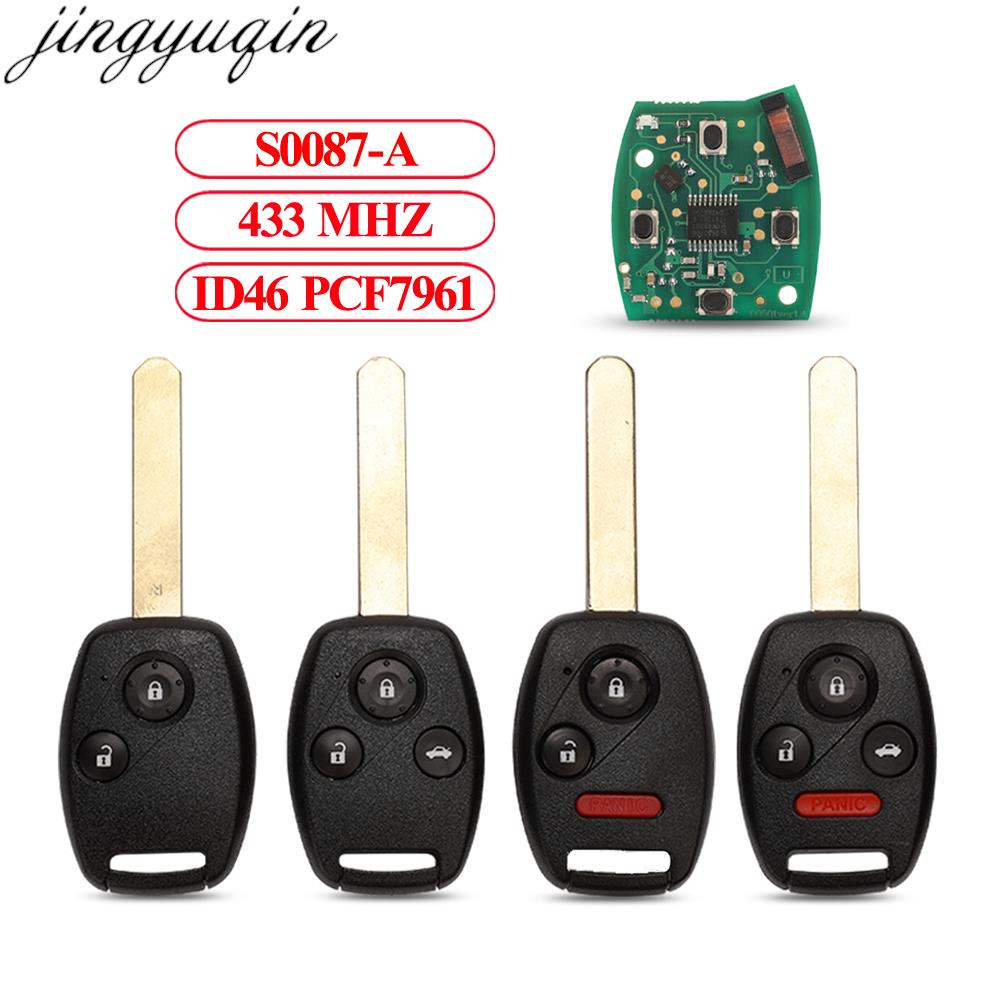 Keypad Alarm Panel - Jingyuqin S0087-A 433MHZ ID46 PCF7961 For