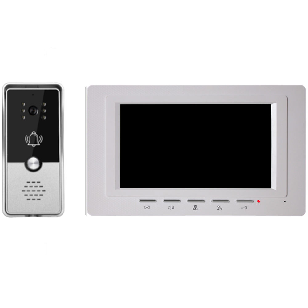 Home Security Video - 7Inch IPS Screen 1v1 Wired Video