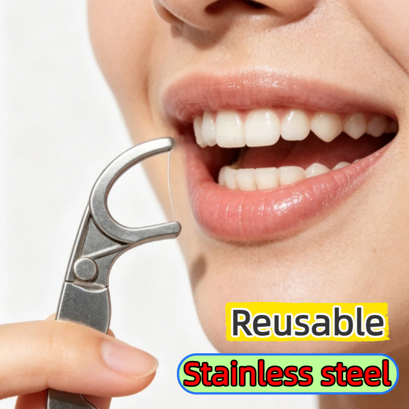 Lock Picking Set - Stainless Steel Reusable Toothpick Dental Floss