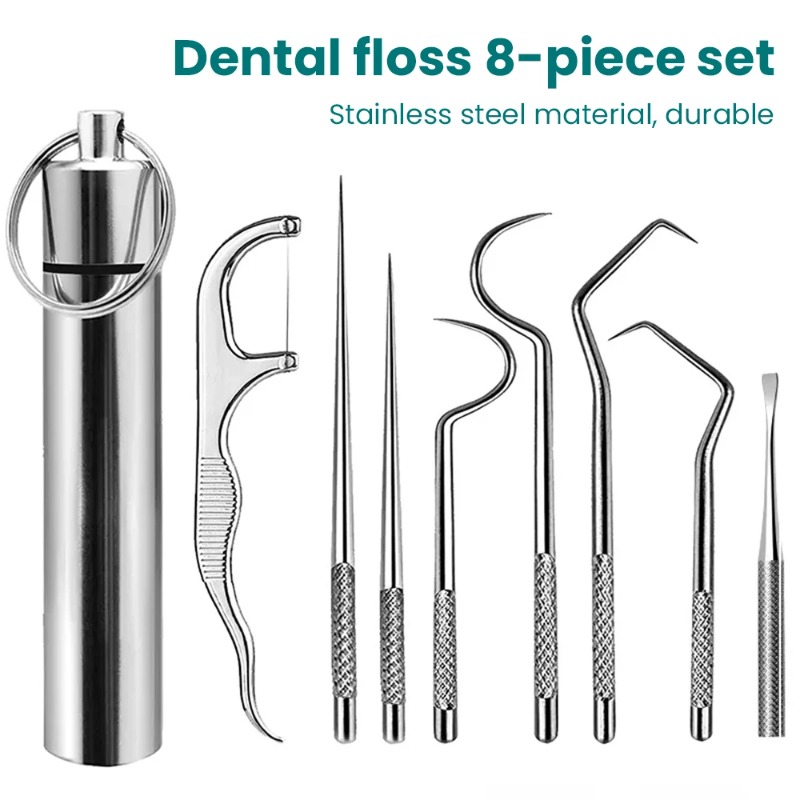 Stainless Steel Toothpick Port – обзор и цена Lock Picking Set