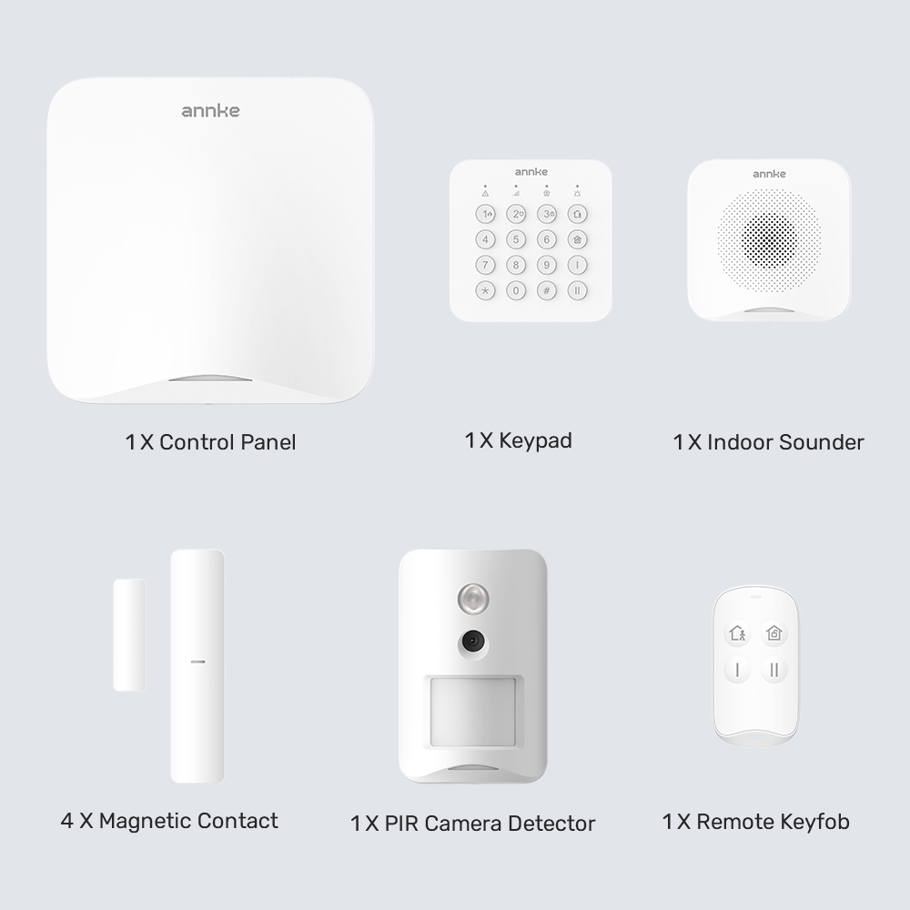 ANNKE Wireless Alarm System Wi – обзор и цена Keypad Alarm Panel