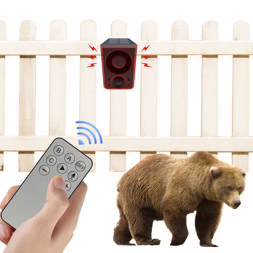 Solar Outdoor Motion Sensor Al – обзор и цена Barking Dog Alarm