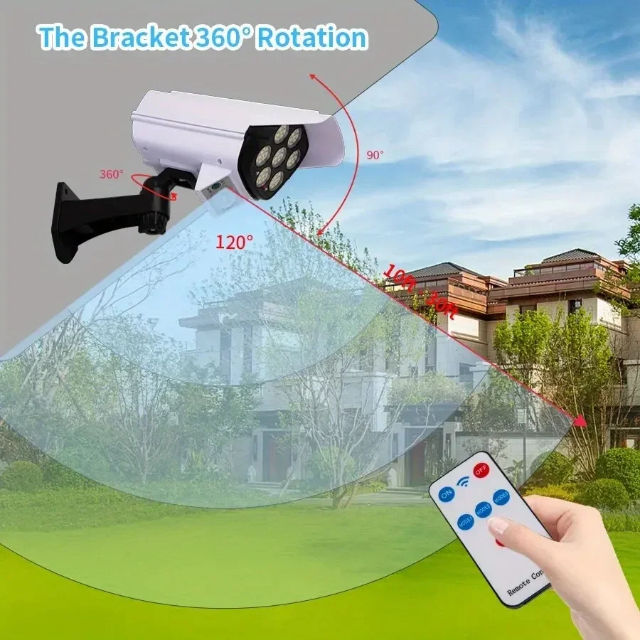 Outdoor Motion Sensor Solar Li – обзор и цена Fake Camera Dummy