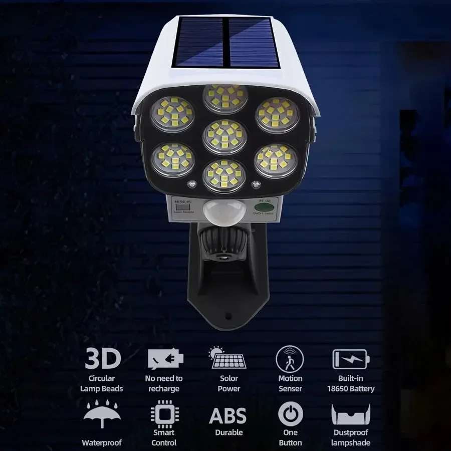 Outdoor Motion Sensor Solar Li – обзор и цена Fake Camera Dummy