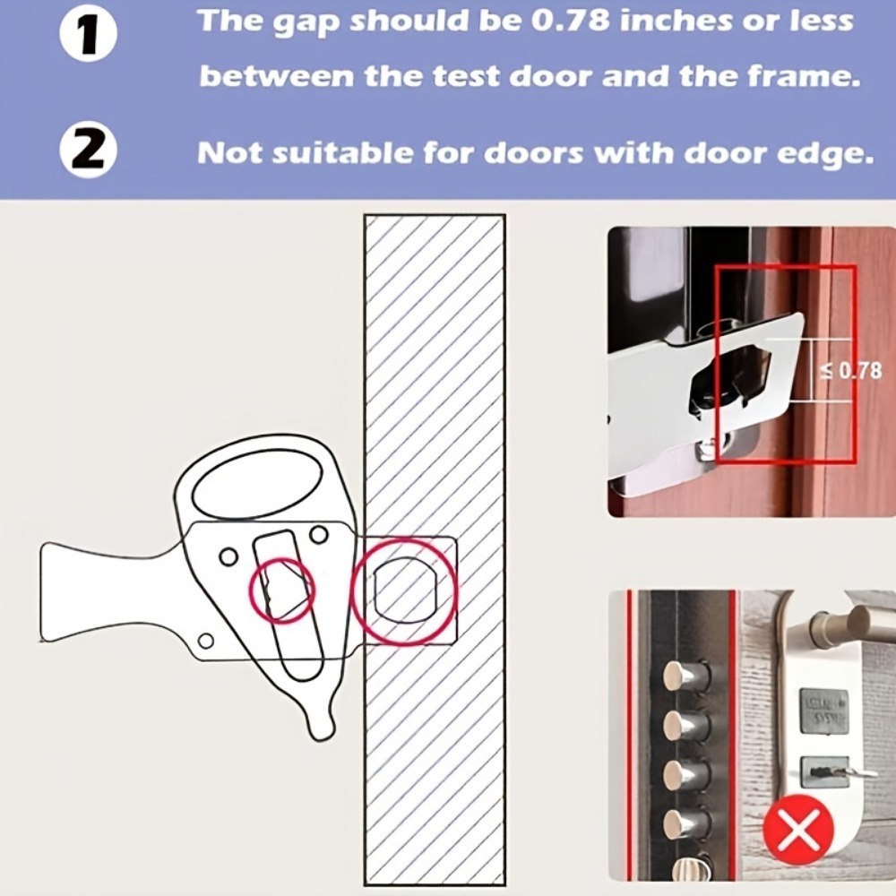 1pc Portable Door Lock For Tra – обзор и цена Home Security Providers