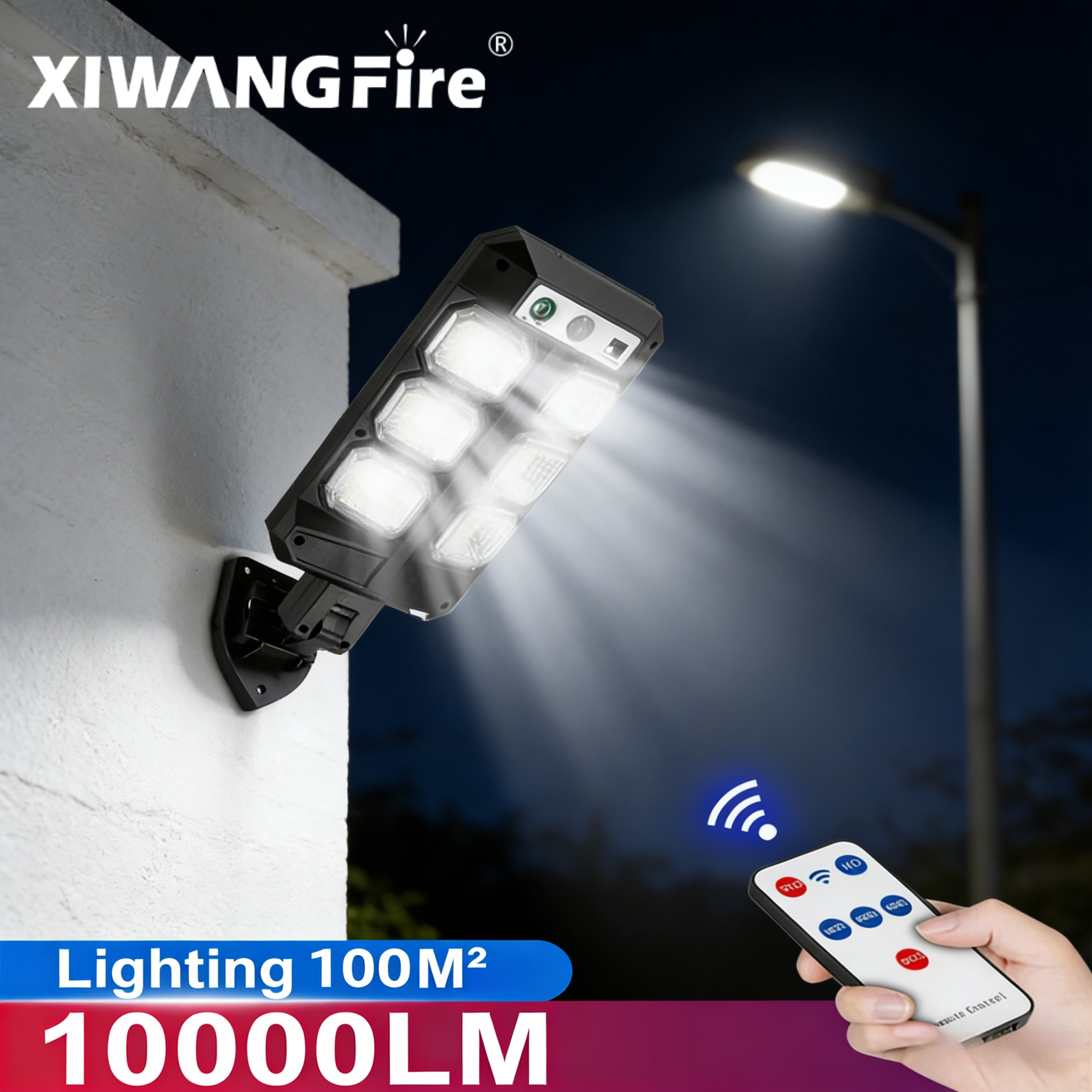 Outdoor Solar Street Lights, W – обзор и цена Solar Security Light