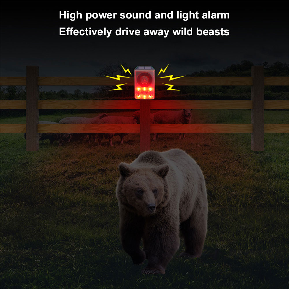 Solar Outdoor Motion Sensor Al – обзор и цена Barking Dog Alarm