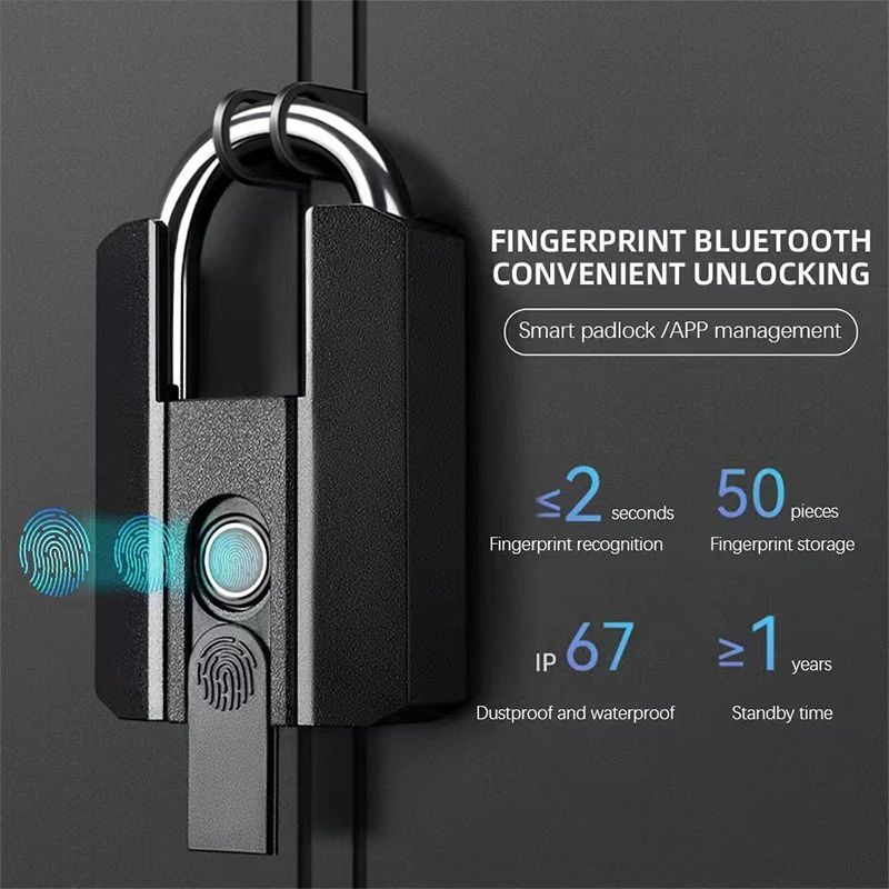 Smart Fingerprint Padlock TTLo – обзор и цена Door Lock Smart Keypad