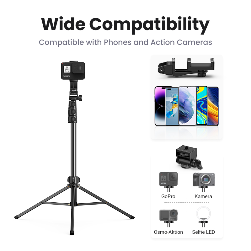 UGREEN 1.7m Phone Tripod Stand – обзор и цена Xiaomi Home Security 360