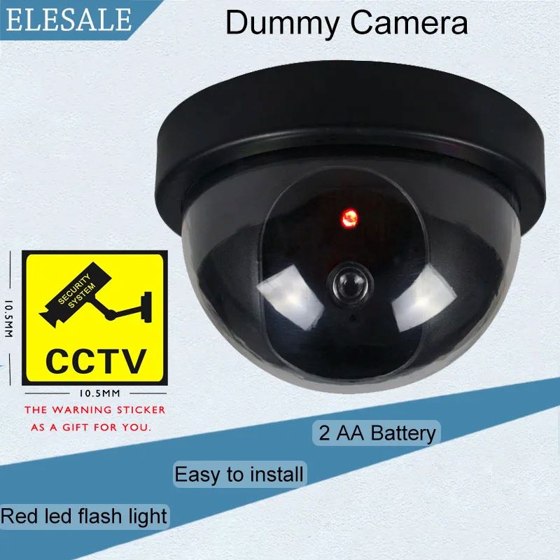 Dummy Camera Flashing Led Fake – обзор и цена Fake Camera Dummy