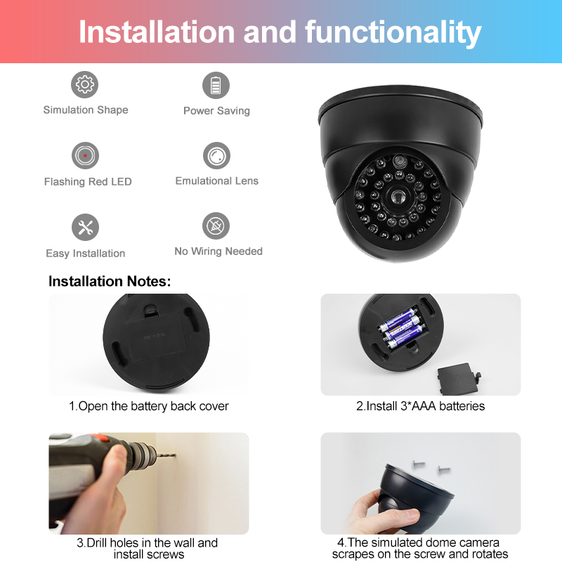 Fake Conch Dome Dummy Camera F – обзор и цена Fake Camera Dummy