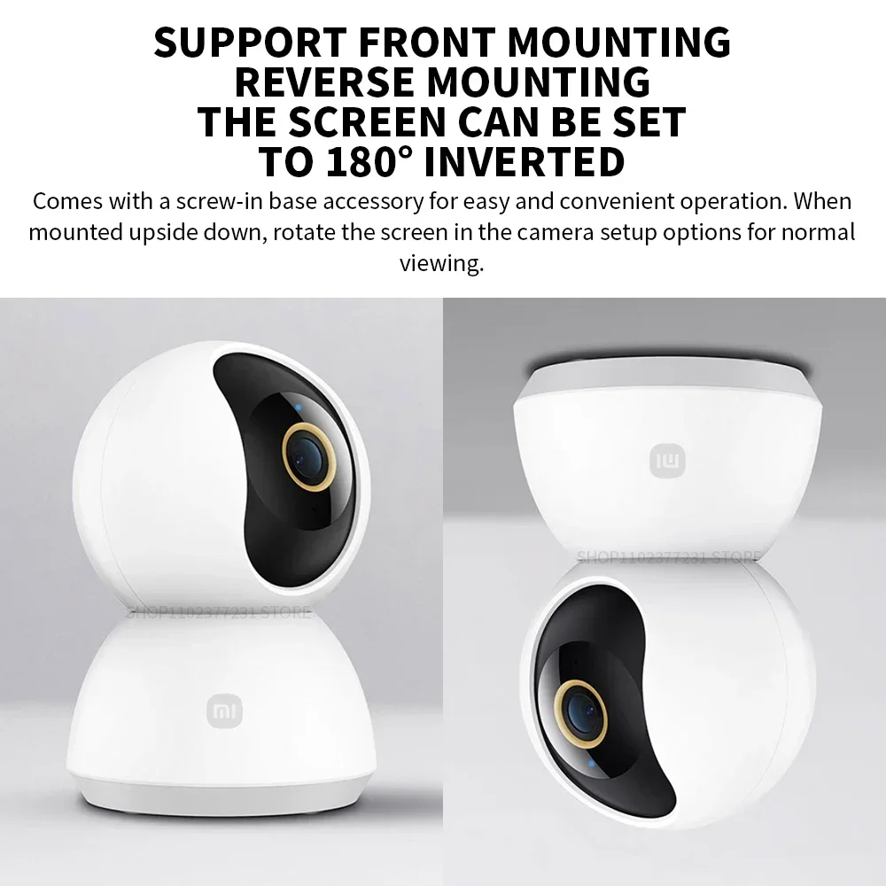 Xiaomi Smart IP Camera 2K 360° – обзор и цена Xiaomi Home Security 360