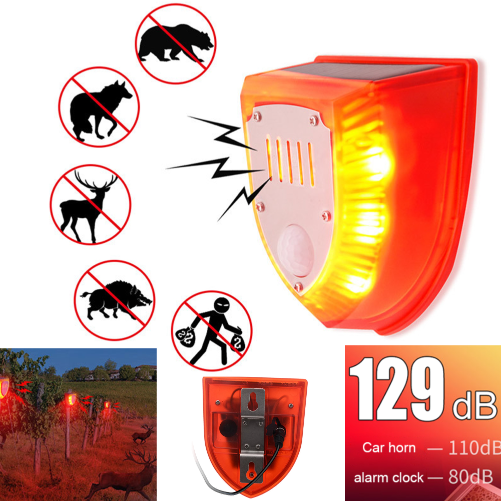 Outdoor Solar Alarm with Motio – обзор и цена Barking Dog Alarm