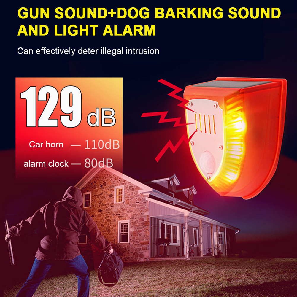 Outdoor Solar Alarm with Motio – обзор и цена Barking Dog Alarm