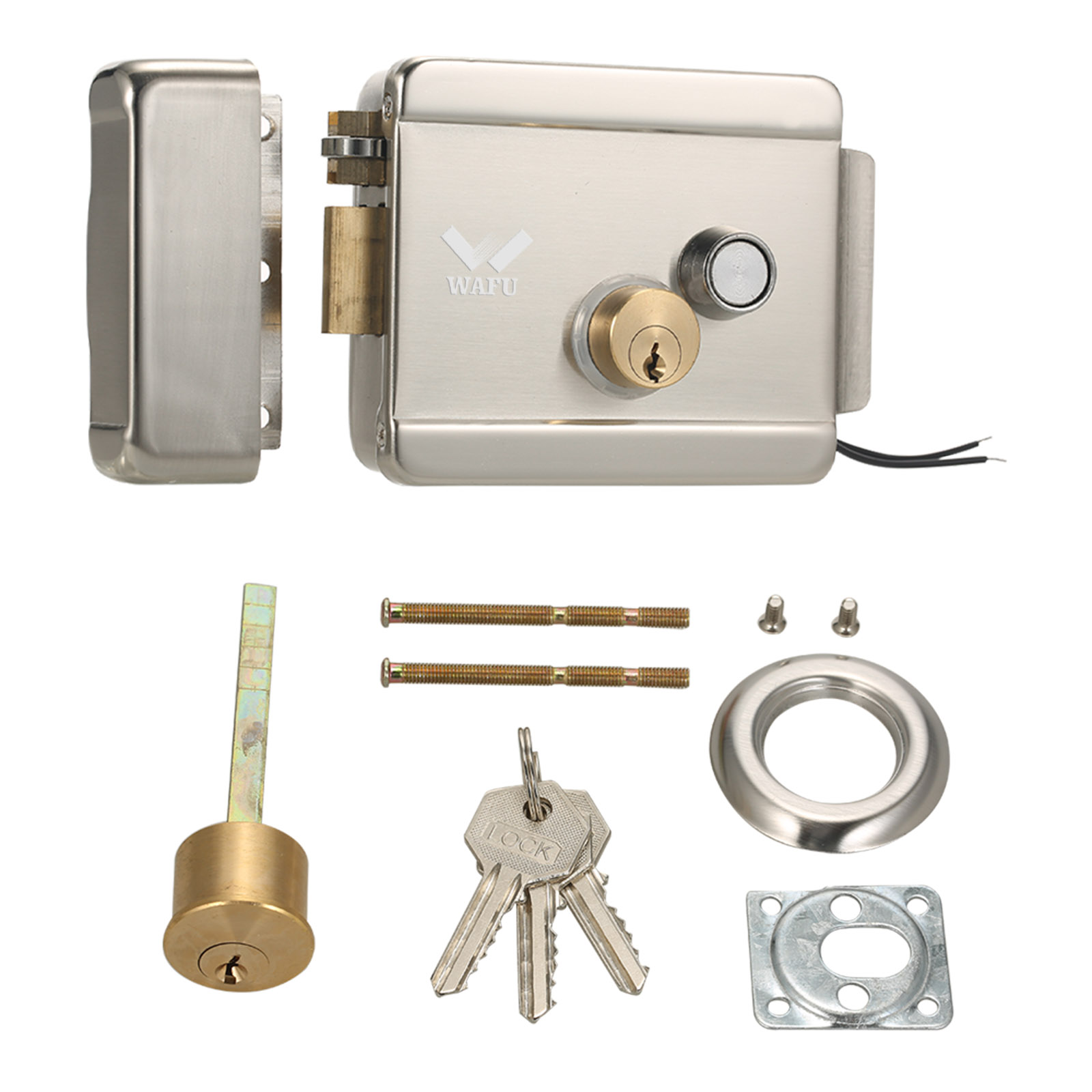 WAFU Smart Electric Gate Door  – обзор и цена Door Lock Smart Keypad