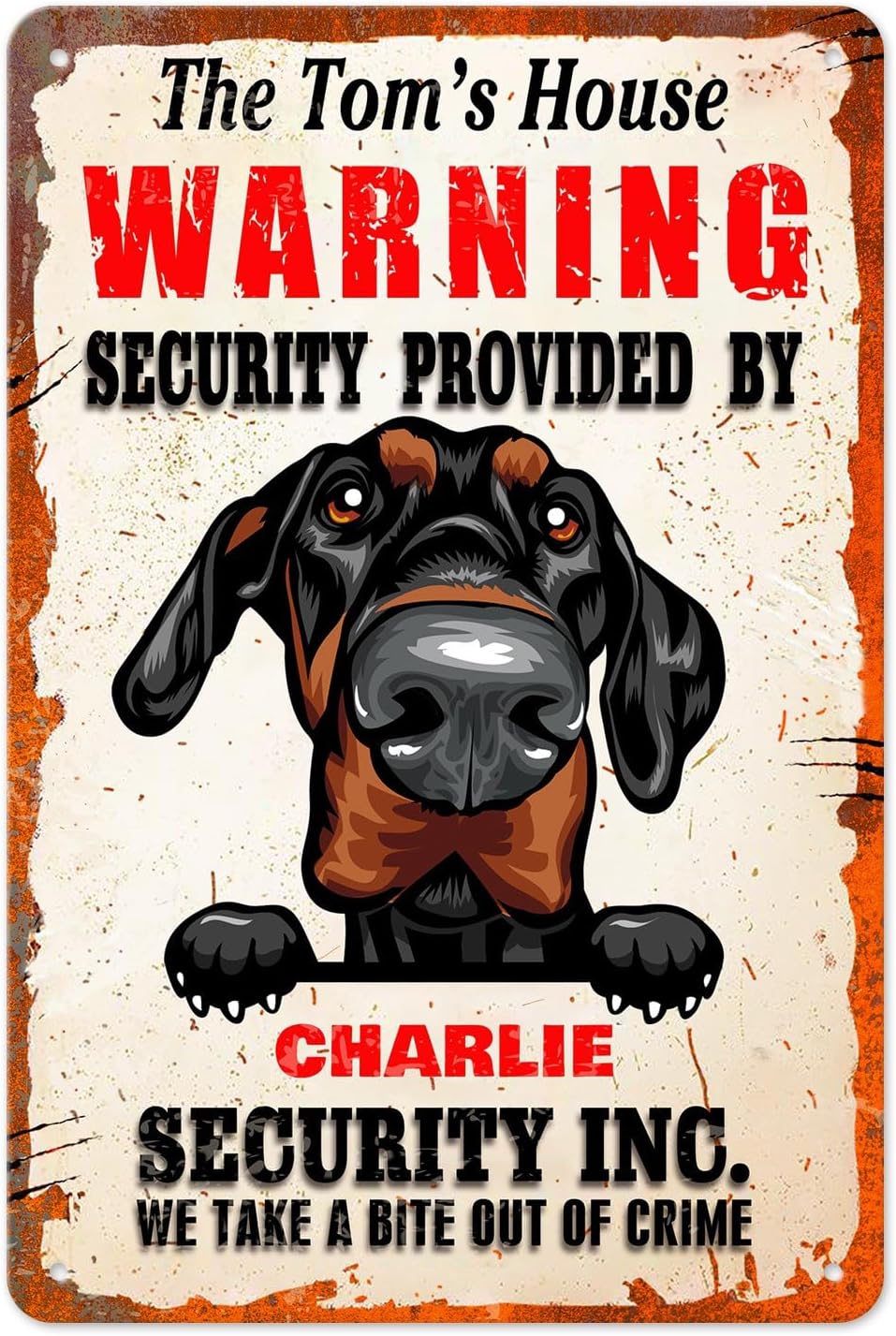Personalized Funny Warning Sec – обзор и цена Home Security Providers