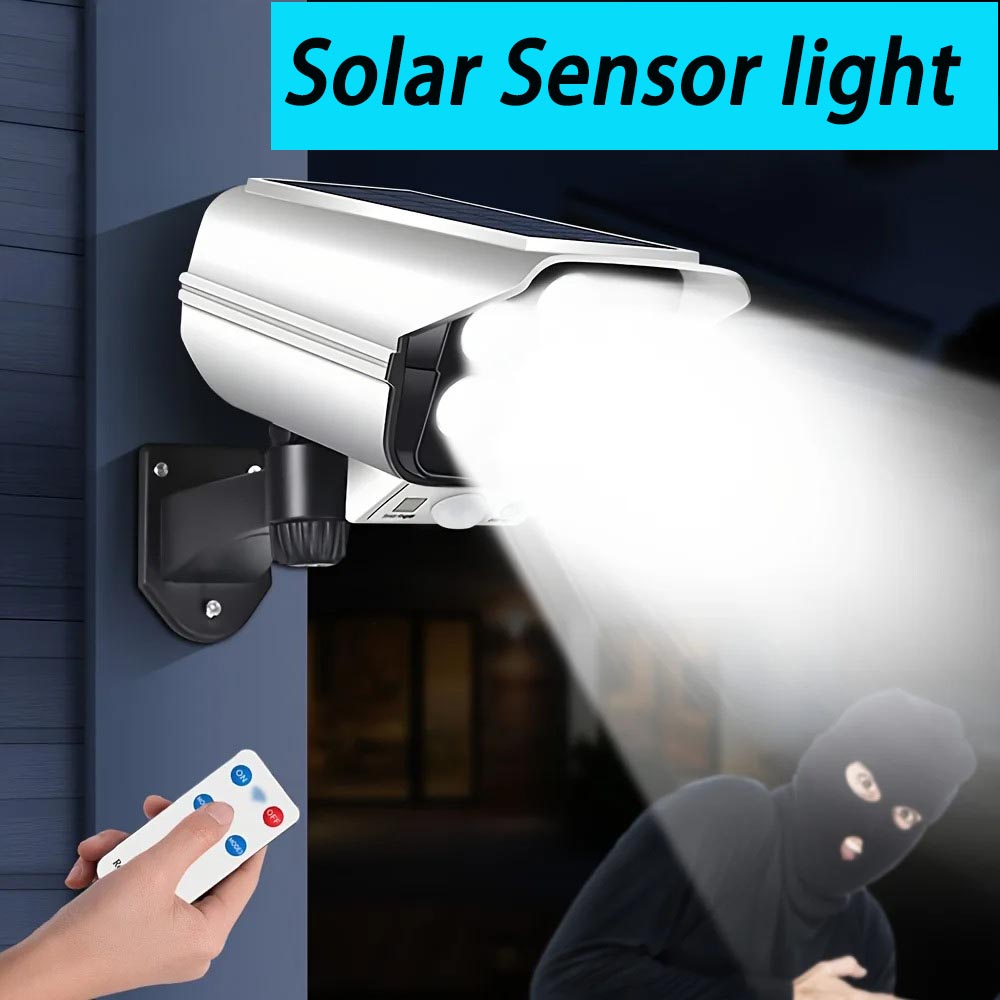 77 LED Outdoor Motion Sensor S – обзор и цена Fake Camera Dummy