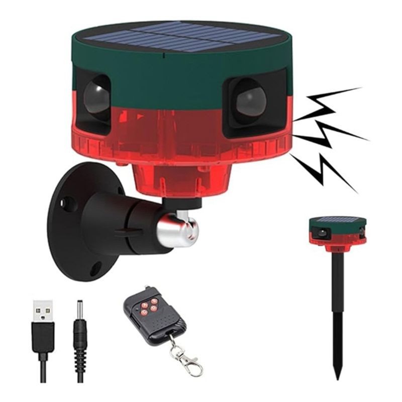 ABUO-Solar Infrared Motion Sen – обзор и цена Barking Dog Alarm