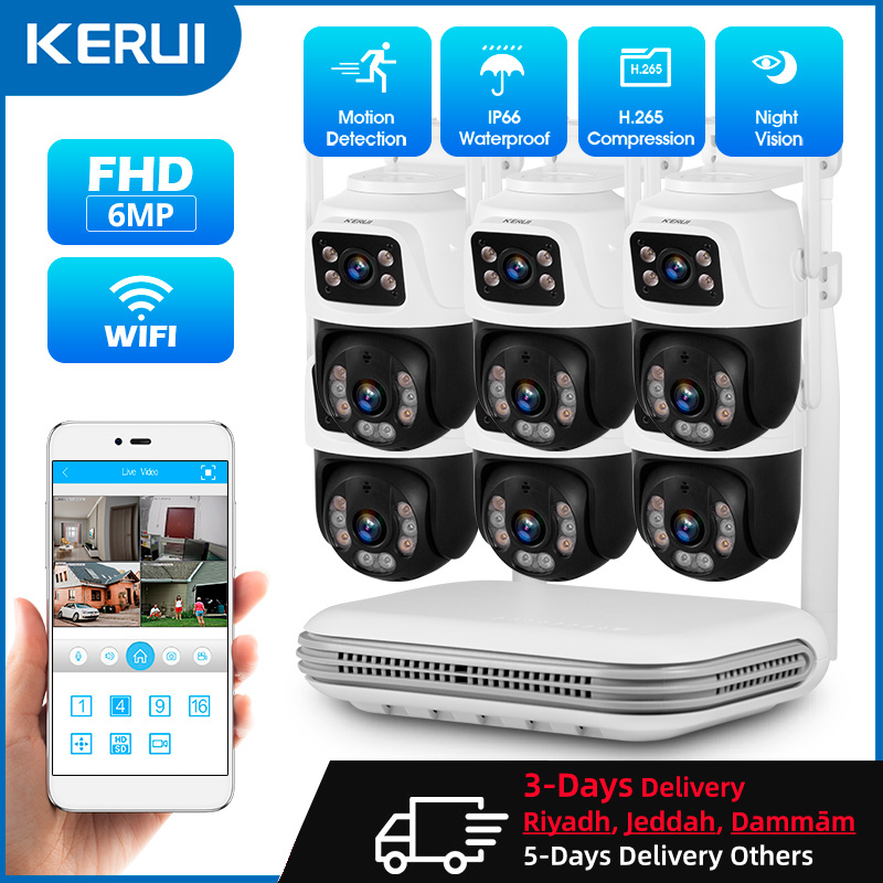 KERUI Waterproof 6MP HD Wirele – обзор и цена Home Security Video