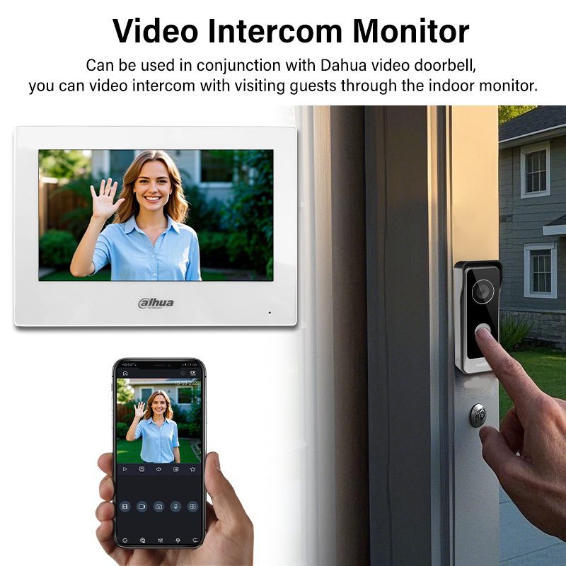 Dahua 2-Wire WiFi Indoor Monit – обзор и цена Home Security Video