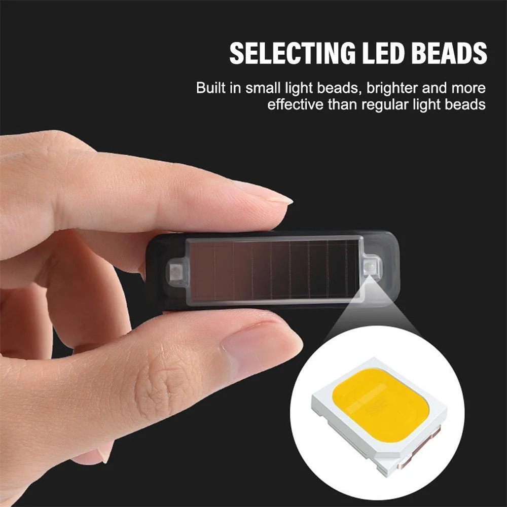 LED Solar Power Car Warning Li – обзор и цена Solar Security Light