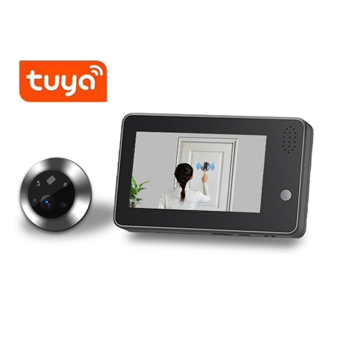 4.3inch Tuya Smartlife WiFi Do – обзор и цена Home Security Video