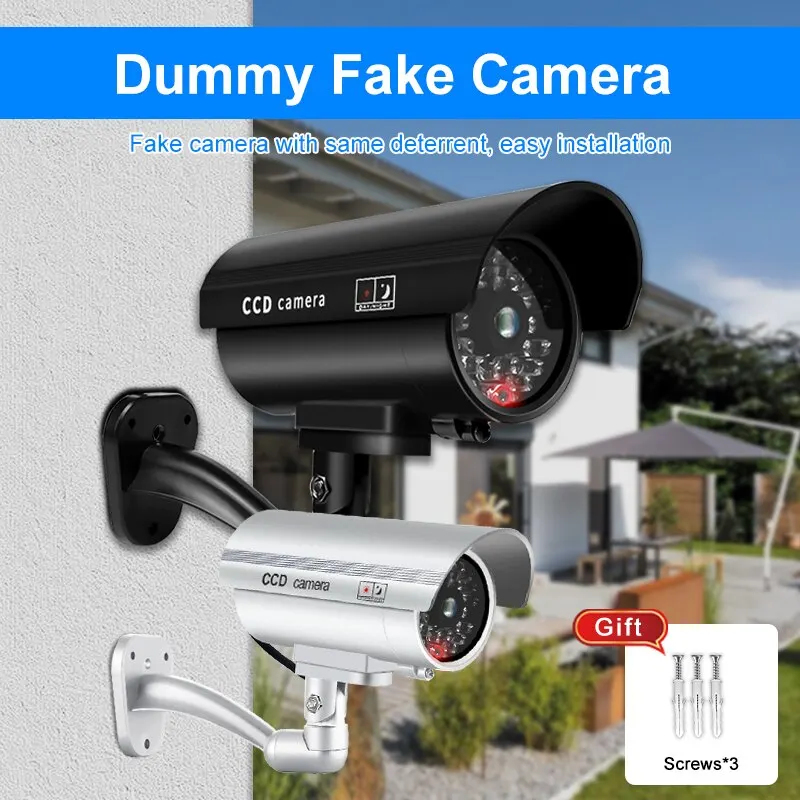 1PC Dummy Security Camera Watr – обзор и цена Fake Camera Dummy