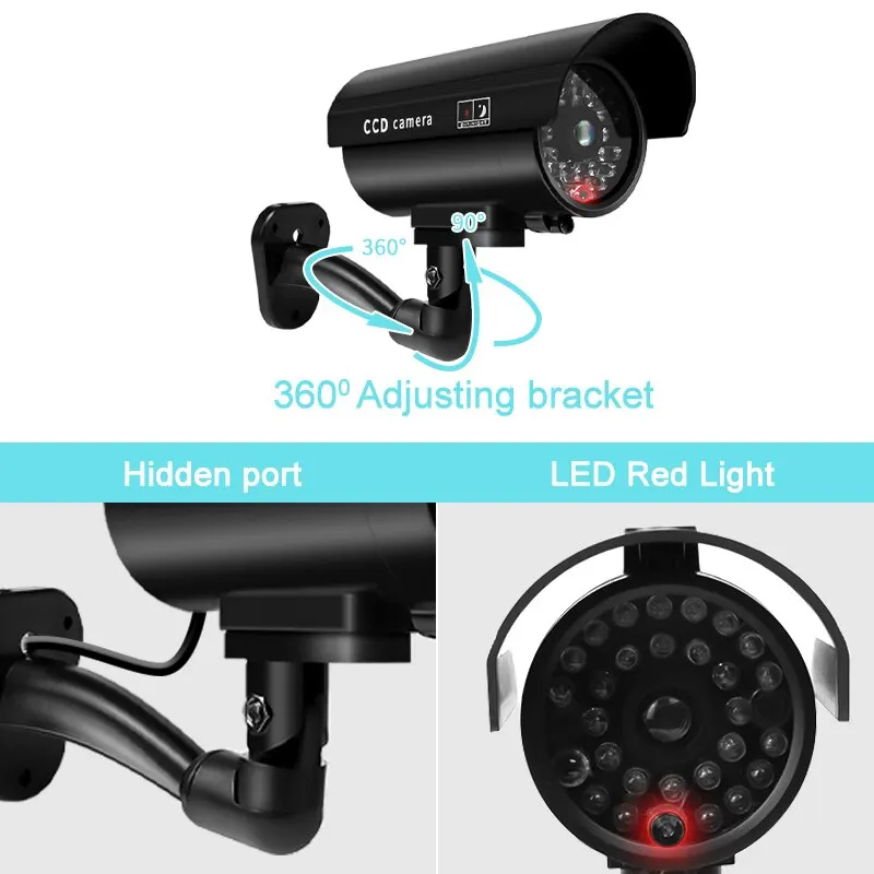 1PC Dummy Security Camera Watr – обзор и цена Fake Camera Dummy