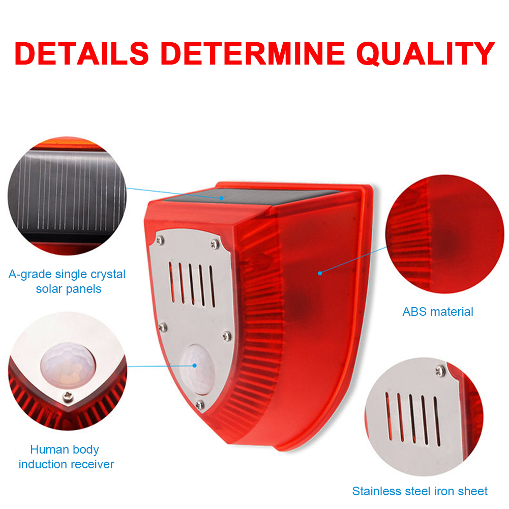 Outdoor Solar Alarm Waterproof – обзор и цена Barking Dog Alarm