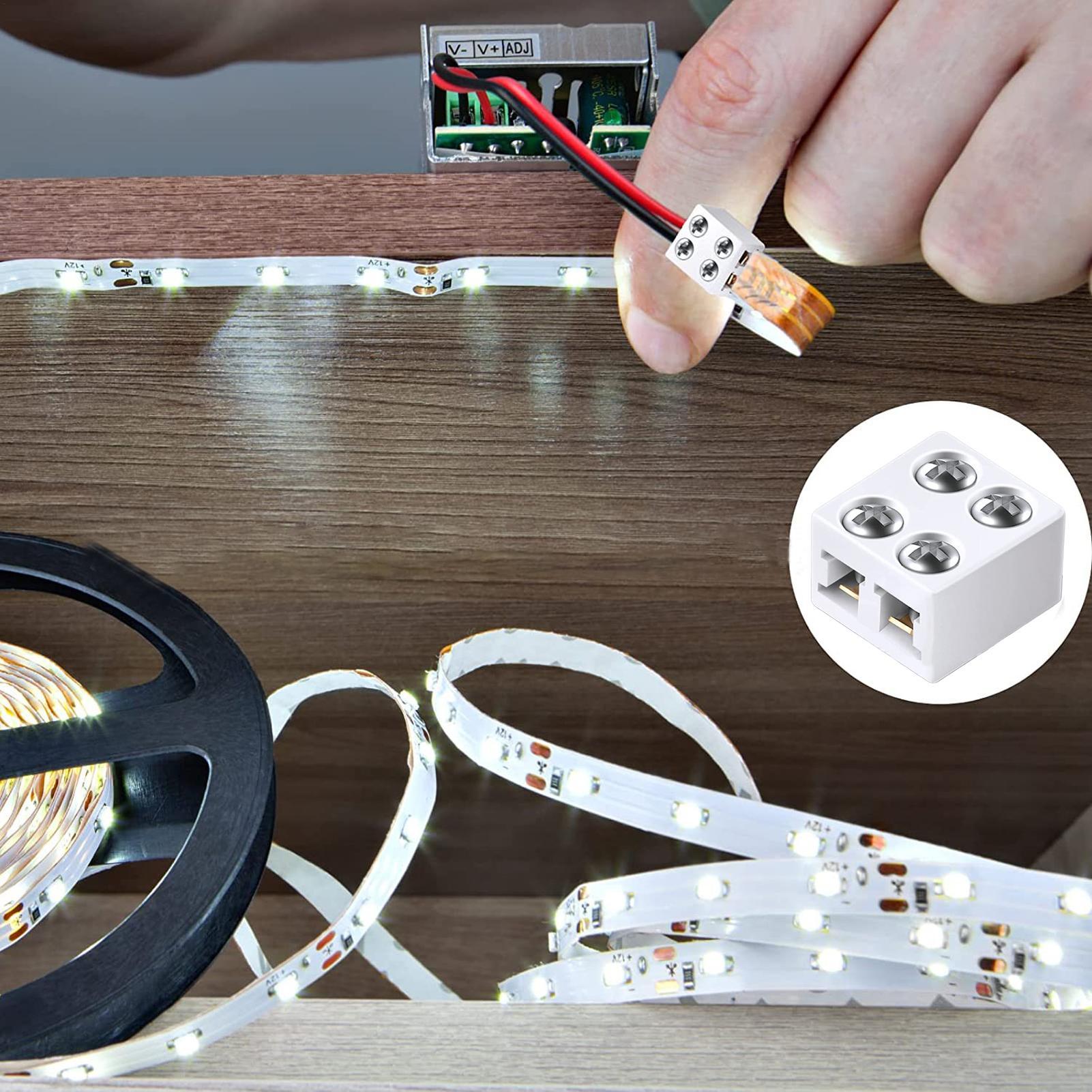 LED strip connectors 8mm solde – обзор и цена Home Security Providers