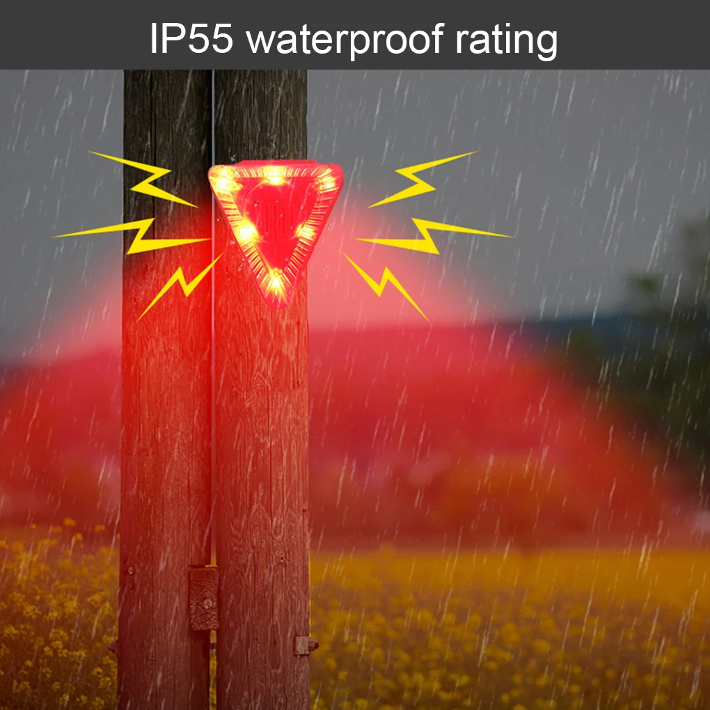 Solar Outdoor LED Flashing War – обзор и цена Barking Dog Alarm