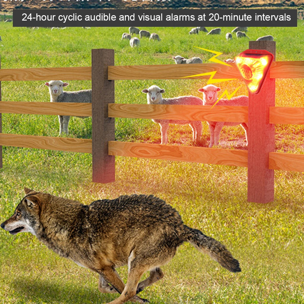 Outdoor Solar Alarm Light 6LED – обзор и цена Barking Dog Alarm