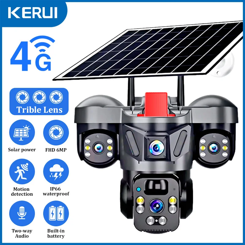 KERUI V380 Pro Outdoor PTZ 6MP – обзор и цена Home Security Video