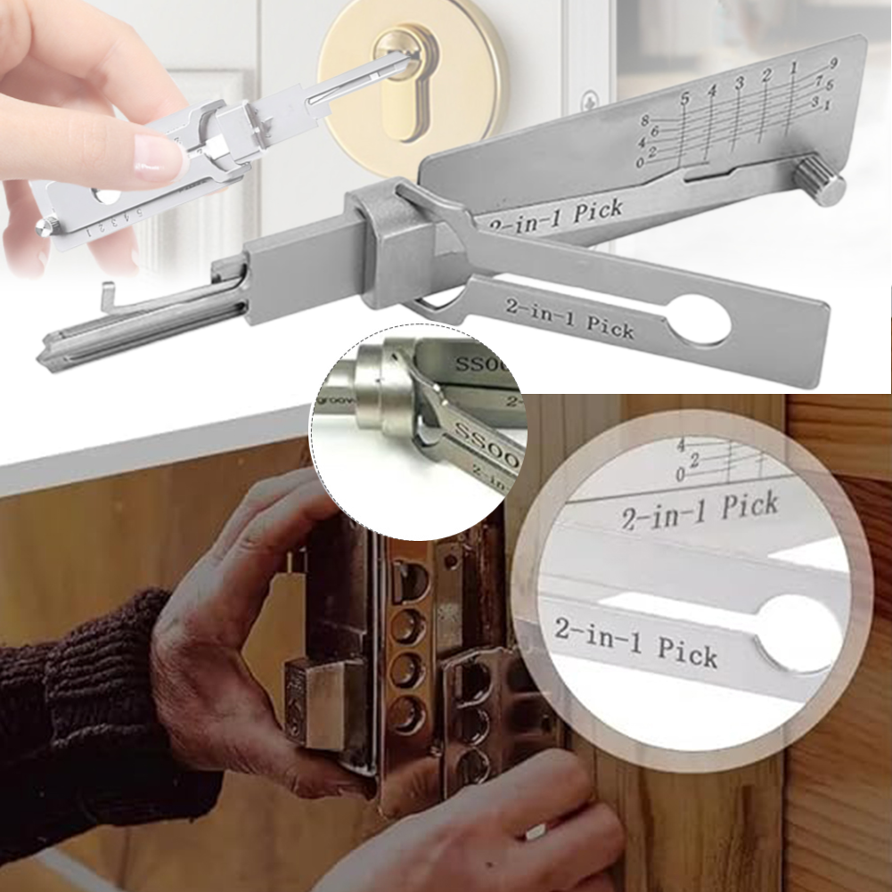 SS001 Key Decoder Stainless St – обзор и цена Lock Picking Set
