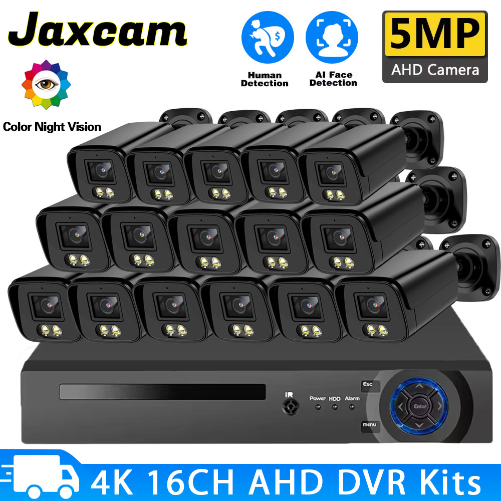 5MP 16PCS AHD Security Camera  – обзор и цена Home Security Video