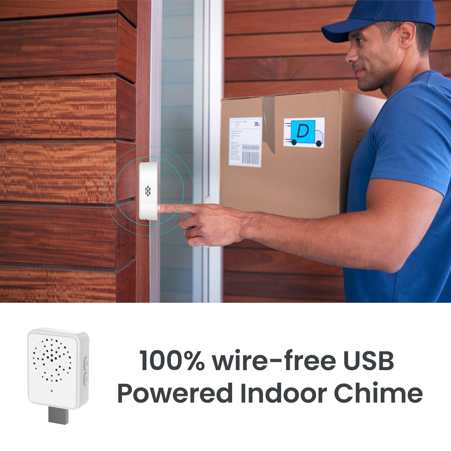 720P Tuya APP WiFi Doorbell Lo – обзор и цена Home Security Video