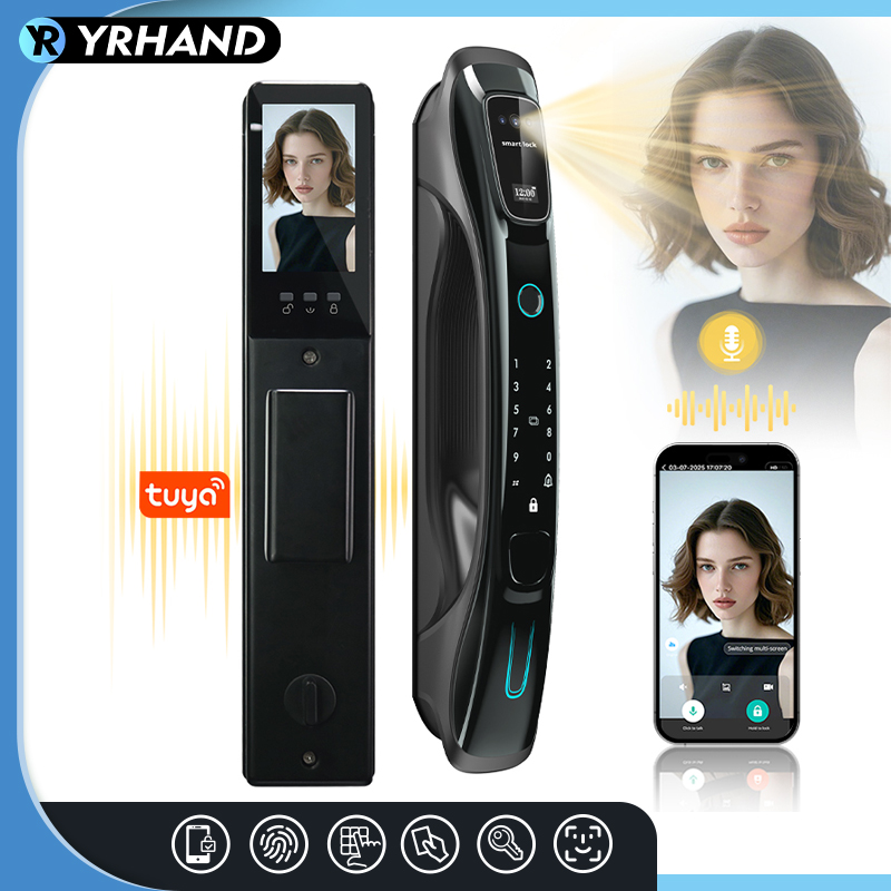 Smart Lock 3D Face Recognition – обзор и цена Door Lock Smart Keypad