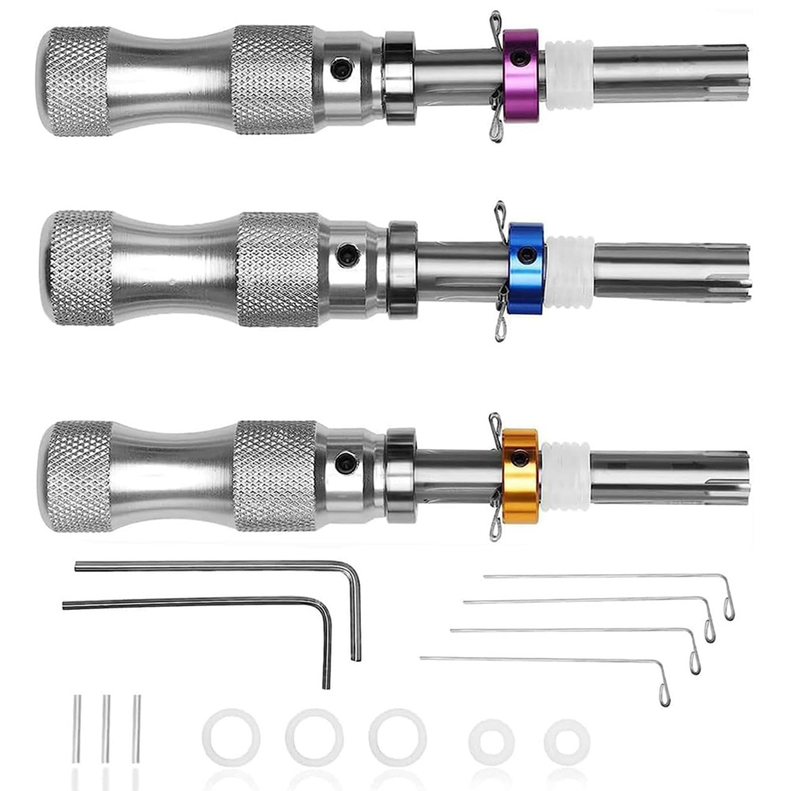 7 Pins Tubular Lock Pick Tool  – обзор и цена Lock Picking Set