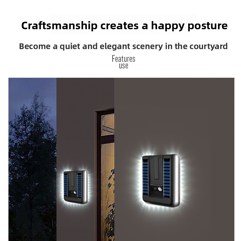 New Smart Outdoor Foldable Sol – обзор и цена Solar Security Light